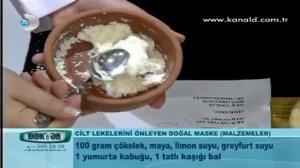 Cilt lekelerine kesin çözüm maya maskesi