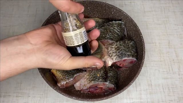 РЫБА В СКОВОРОДКЕ.КАРП В СМЕТАНЕ.НАВАРИСТАЯ РЫБКА смотреть онлайн