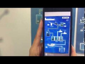 Дополненная реальность наглядно показывает сложные технологические процессы на выставочном стенде