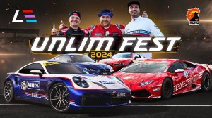 Unlim Fest 2024 | Porsche 911 Turbo S | Lamborghini Drag Huracan