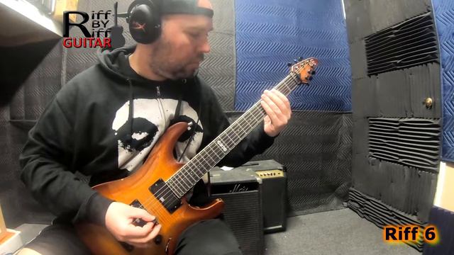 How To Play Riffs From Strongest of the Strong by Kreator tabs included!