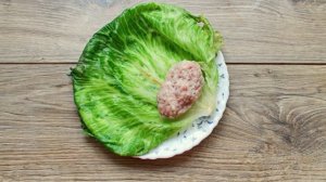 Голубцы с салатом Айсберг