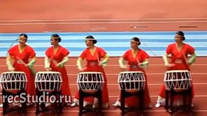 Корейское барабанное шоу / Музыкальное шоу барабанщиц из Кореи ✔