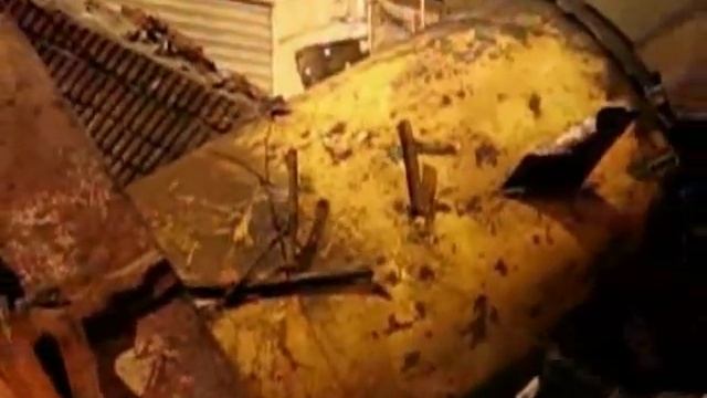 Резка алмазным канатом металла на Саяно-Шушенской ГЭС