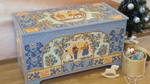 Народные промыслы. Сундук-Лавка.