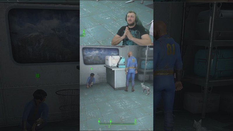 ТУПИЦА / FALLOUT 4 #shorts  #fallout4  #gaming