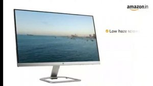 HP 23.8 inch(60.45 cm) Ultra-Thin Edge to Edge LED Backlit Computer Monitor - Full HD, IPS Panel wi