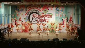 "ФЕЙЕРВЕРК", г. Усть-Лабинск, Лауреат 2 ст, ФИНАЛ, "Полифония сердец-4", "Народный стилизов танец"