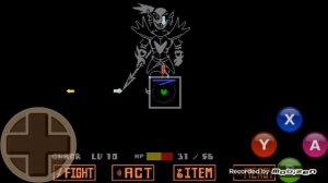 UNDERTALE MOBILE-KILLING UNDYNE WITHOUT USE HEAL