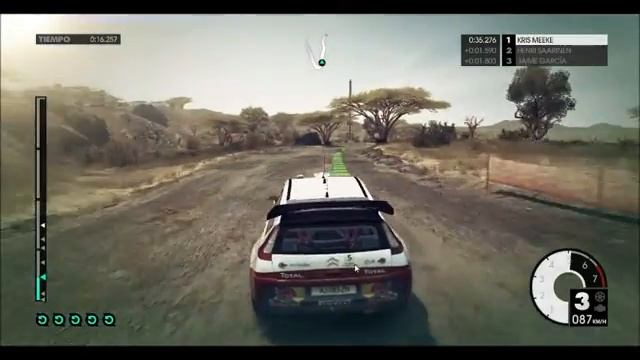DIRT 3 RALLY KENYA TAVETA DESCENT 1 4 CITROEN C4 WRC смотреть онлайн