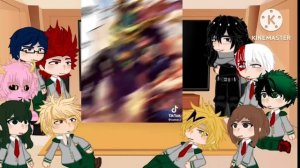 Class 1A React To Deku//Season 6//Part 1.5//credits in description//mha//