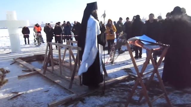 Крещение 2018, Храм памятник павшим при взятии Казани воинам смотреть онлайн