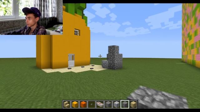 КТО ЛУЧШЕ ПОСТРОИТ ДОМ ИЗ МУЛЬТИКА В МАЙНКРАФТЕ? БИТВА СТРОИТЕЛЕЙ С СТАРШИМ БРАТОМ! смотреть онлайн