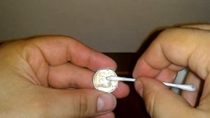 Чистим монету от ржавчины ШОК!!!
