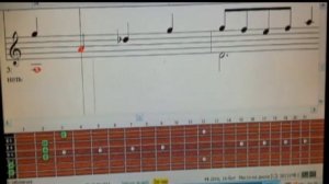 Под небом голубым.Ноты,аккорды для 6-тиструнной гитары.