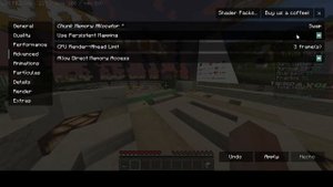 Configuracion Sodium Extra +fps