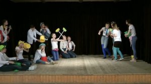 Сценическая фантазия спектакль  по детским стихам Веры Полозковой "Головоломка" (1 состав)