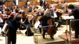 Brahms  Double concerto for violin cello and orchrstro     conductor  youngchil