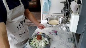 Баранина тушёная в луке