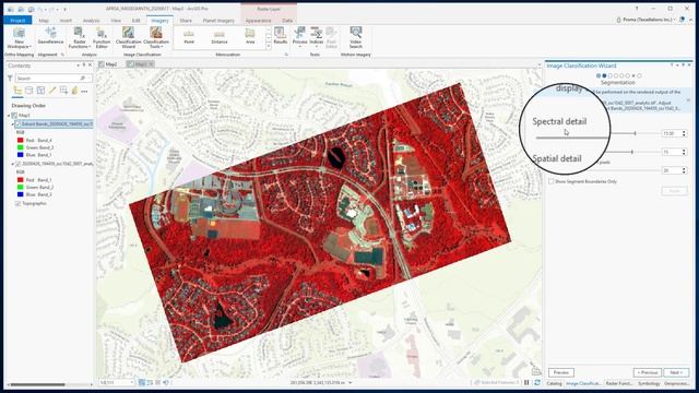 ArcGIS Pro: Image segmentation