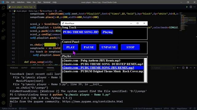 CodeReview of GUI Application #CodingAnna #python