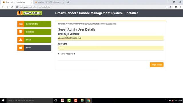 How To Install Smart School Management System On Local Server