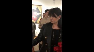 Фрагмент экскурсии Ларисы Ивановны Чирковой по выставке "Мстислав Ростропович. Просто Гений!"