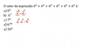 MATEMÁTICA BÁSICA | SOMA DE POTÊNCIAS