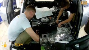 Шумоизоляция Toyota Corolla E150 за 1 день. Уровень Экстра. АвтоШум.