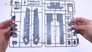 Распаковка сборной модели Flakpanzer Panther от производителя TAKOM.