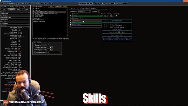 [PATH OF EXILE] MANASTORM STORM BRAND HIEROPHANT BUILD, now with ARCHMAGE support!