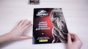 PANINI Jurassic World Anthology. Обзор журнала и первые наклейки