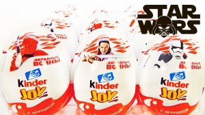 Киндер Сюрприз ЗВЕЗДНЫЕ ВОЙНЫ Головастики 2018! Unboxing Kinder Joy STAR WARS! Новая коллекция!