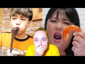 ЧТО ЭТИ КОРЕЙЦЫ СЕБЕ ПОЗВОЛЯЮТ? | РЕАКЦИЯ НА КОРЕЙЦЕВ В АСМР И МУКБАНГ №6