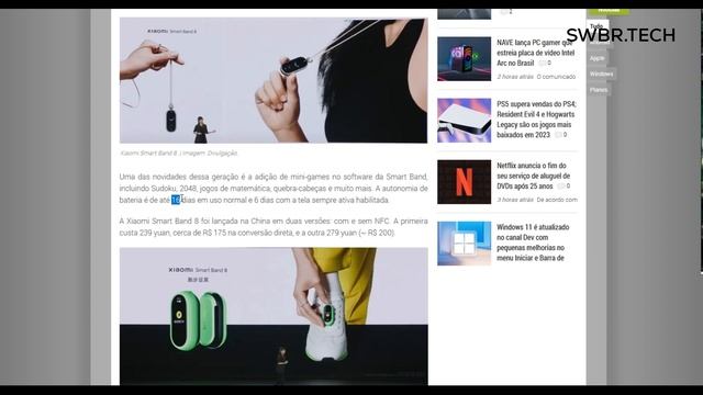 Lançamento XIAOMI MI BAND 8 - TELA 60HZ, 150 MODOS e MUITO MAIS! Mas já vale a pena comprar? смотреть онлайн