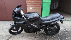 Первый запуск после зимы мотоцикла Suzuki GSX250F Across