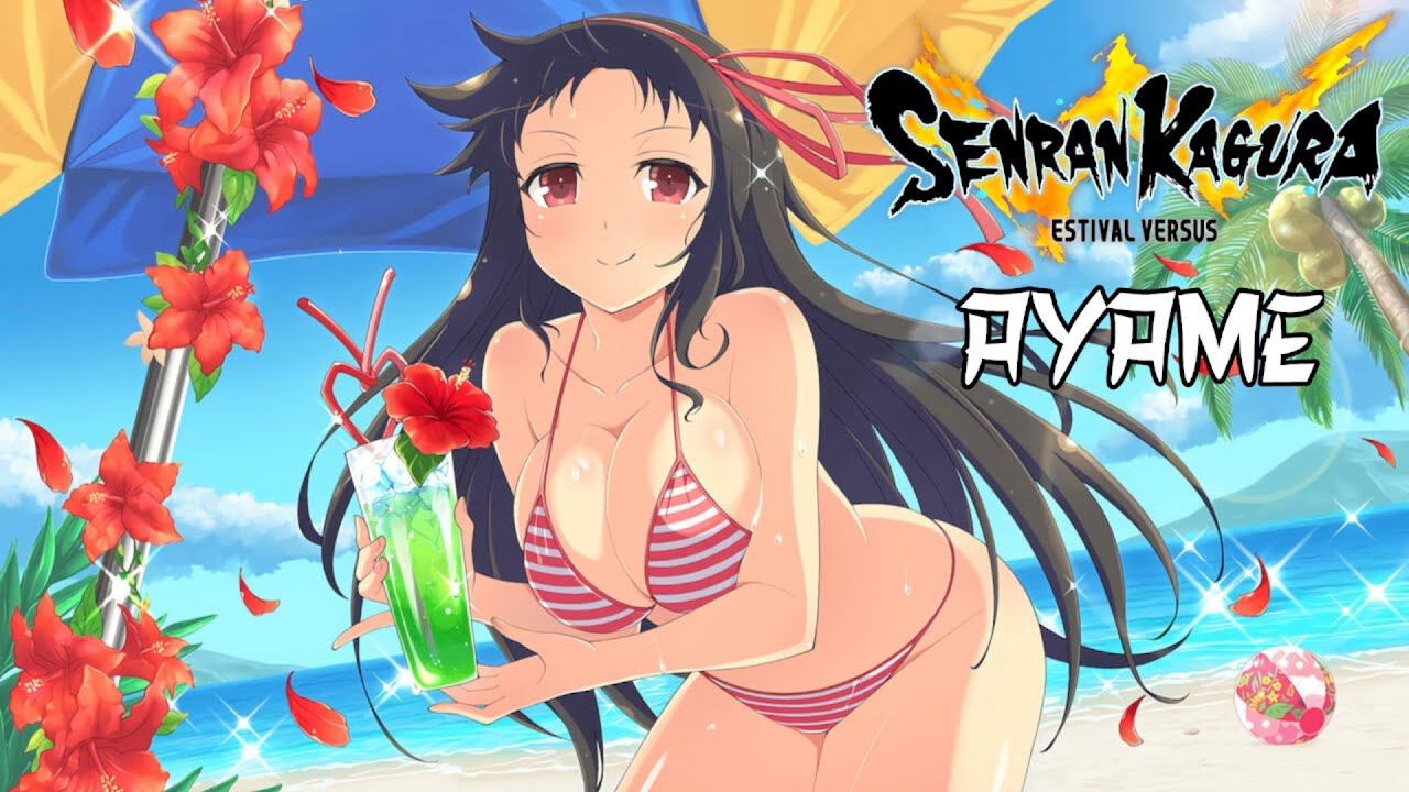 Senran Kagura Estival Versus - Аяме в купальнике (PC) 18+