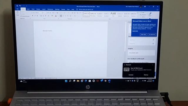 How To Connect A4tech FBK25 Dual Mode Bluetooth Keyboard Tutorial