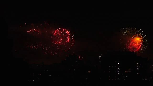 Салют в Москве 23 февраля 2023