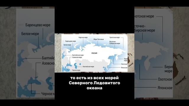 Почему Баренцево море - самое солёное море России и незамерзающее море Северного Ледовитого океана?