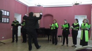 14 Даргомыжский, неизв. автор.  По волнам спокойным. Voci di ricci