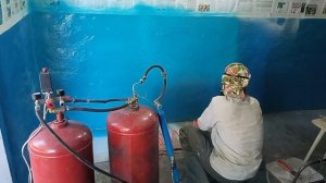 Покраска компрессором от холодильника