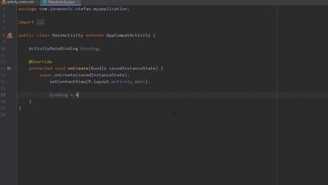 Just View Binding In Android Studio Tutorial смотреть онлайн