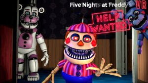 КАК ЖЕ ОНИ МЕНЯ БЕСЯТ!!!! Five nights at Freddy's HW (VR) #4