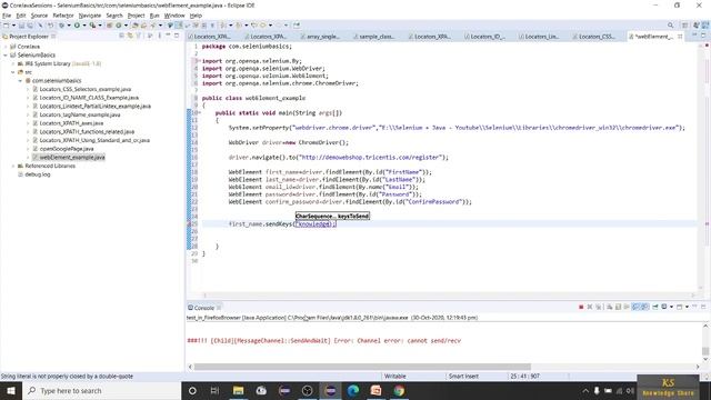 WebElement in Selenium II What is WebElement , How to Define , Different methods in WebElement II A