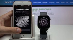 Как подключить и настроить смарт часы Apple Watch SE / Подключение к телефону