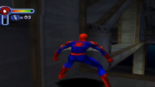 Spider man 2 Enter Electro (PS1, 2001) Уровень 4 Warehouse 66