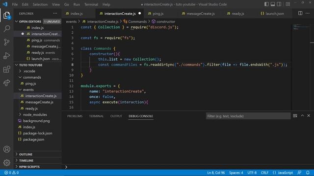 [FR] Créer un bot discord | #11 - Command Handler - Discord.js v13
