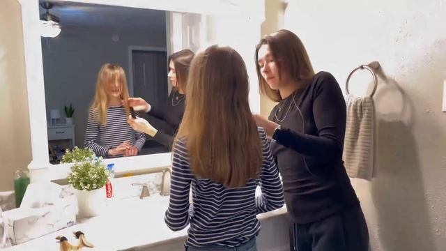 Стрижка волос ребёнку/ Стрижём в домашних условиях