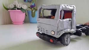 СЛЕПИЛ КАМАЗ ИЗ ПЛАСТИЛИНА